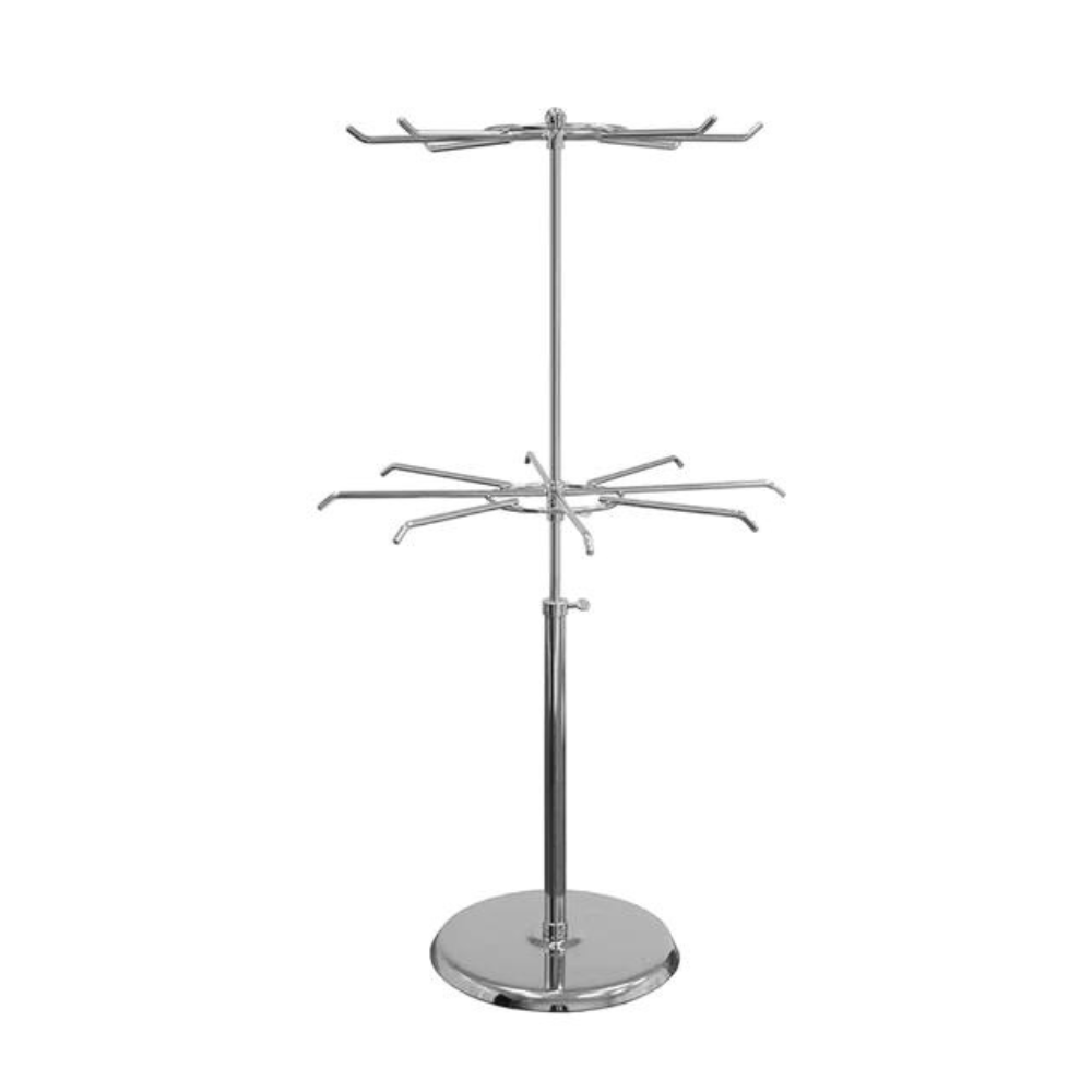 2 or 3-level revolving rack