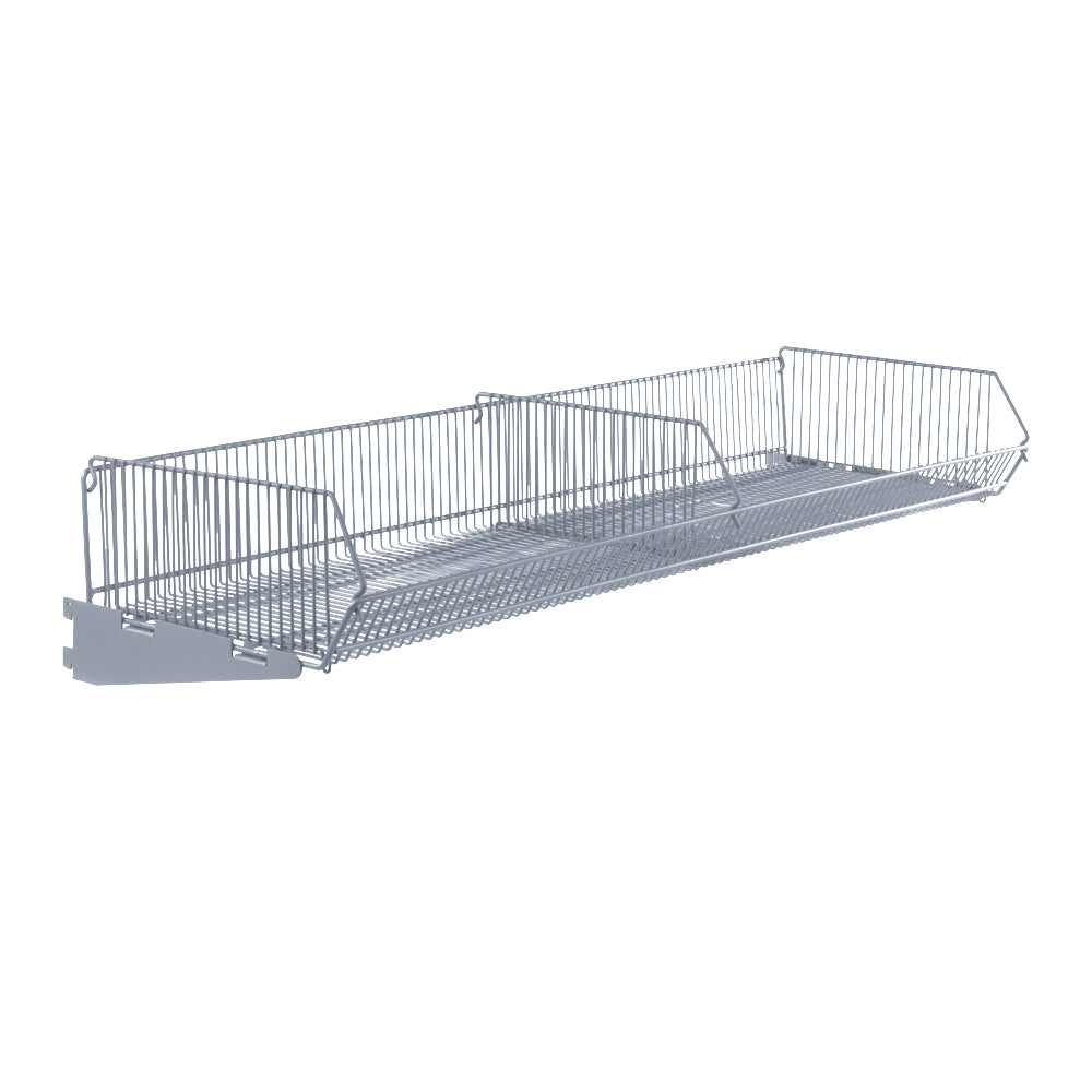 Complete basket with braket and divider