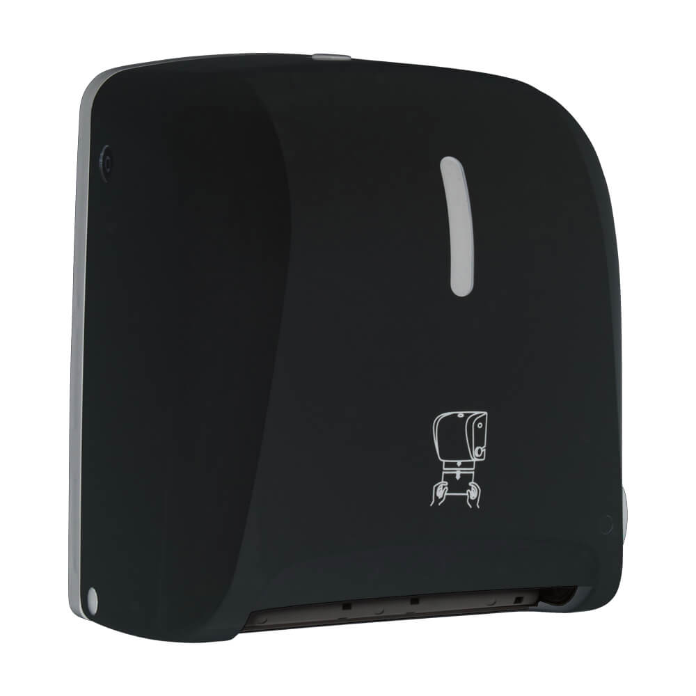 Non-contact automatic hand paper dispenser Black