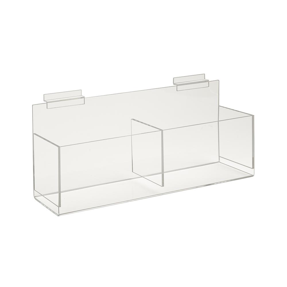 Acrylic double hosiery bin