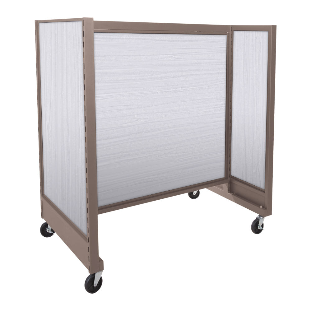 'H'' shape gondola 48'' C-C with melamine panel