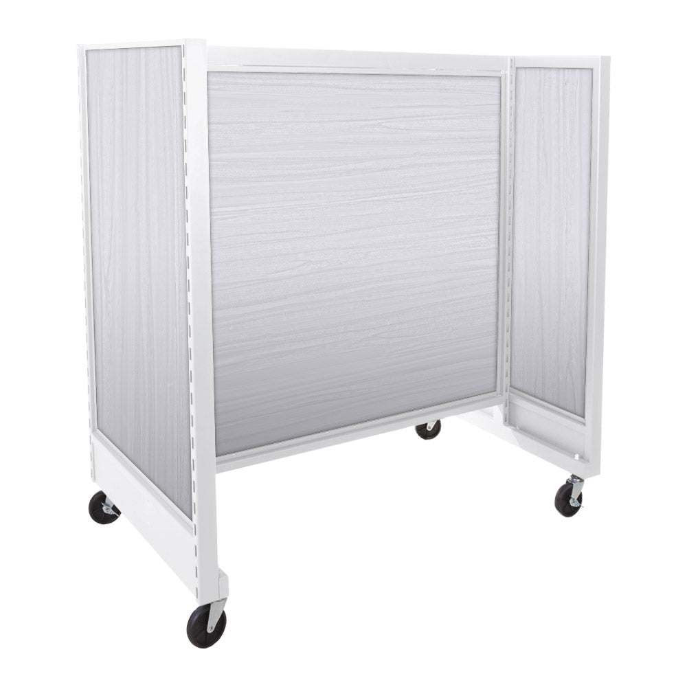 'H'' shape gondola 48'' C-C with melamine panel