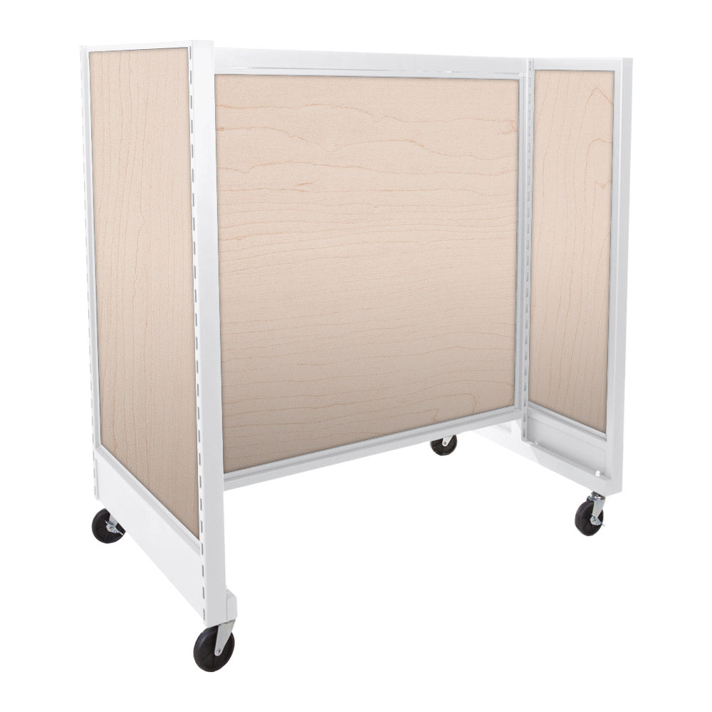 'H'' shape gondola 48'' C-C with melamine panel