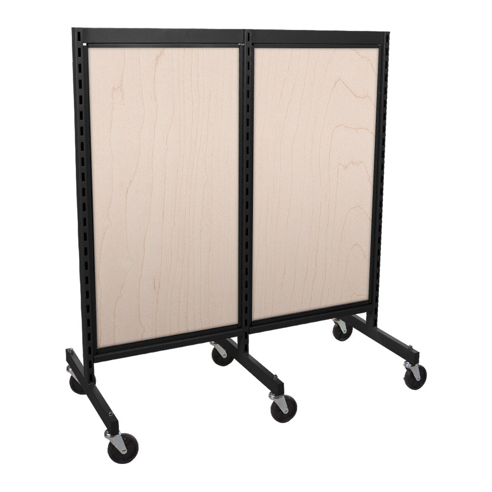 'I'' shape gondola 24'' C-C with 24'' add-on section and melamine panel