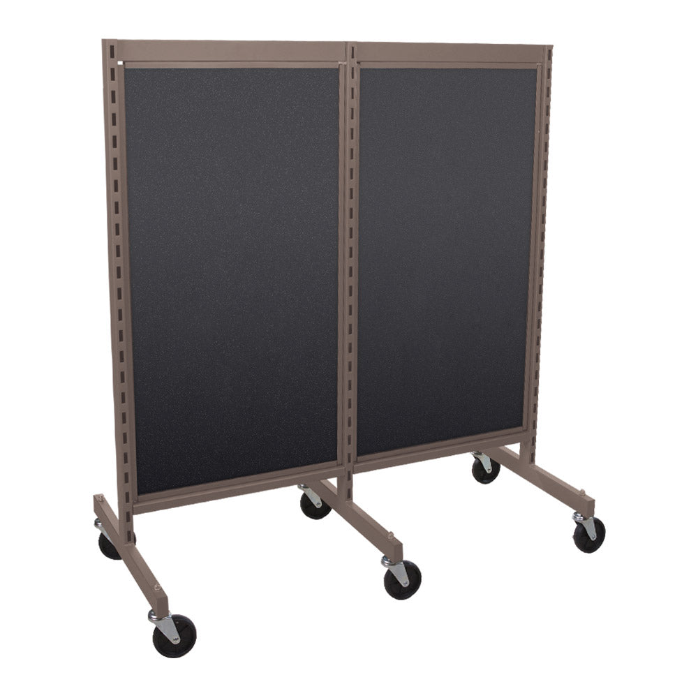 'I'' shape gondola 24'' C-C with 24'' add-on section and melamine panel