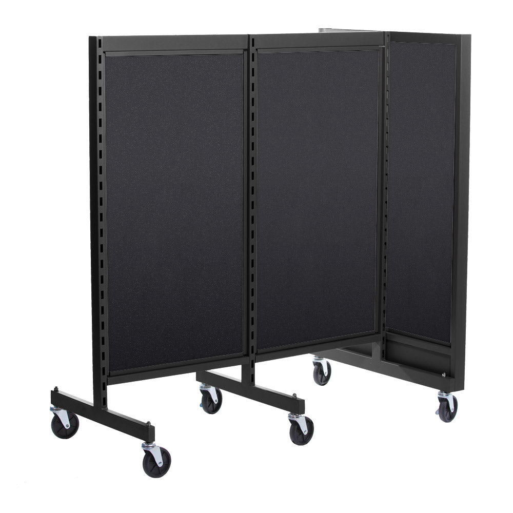 'T'' shape gondola 24'' C-C with 24'' add-on section and melamine panel