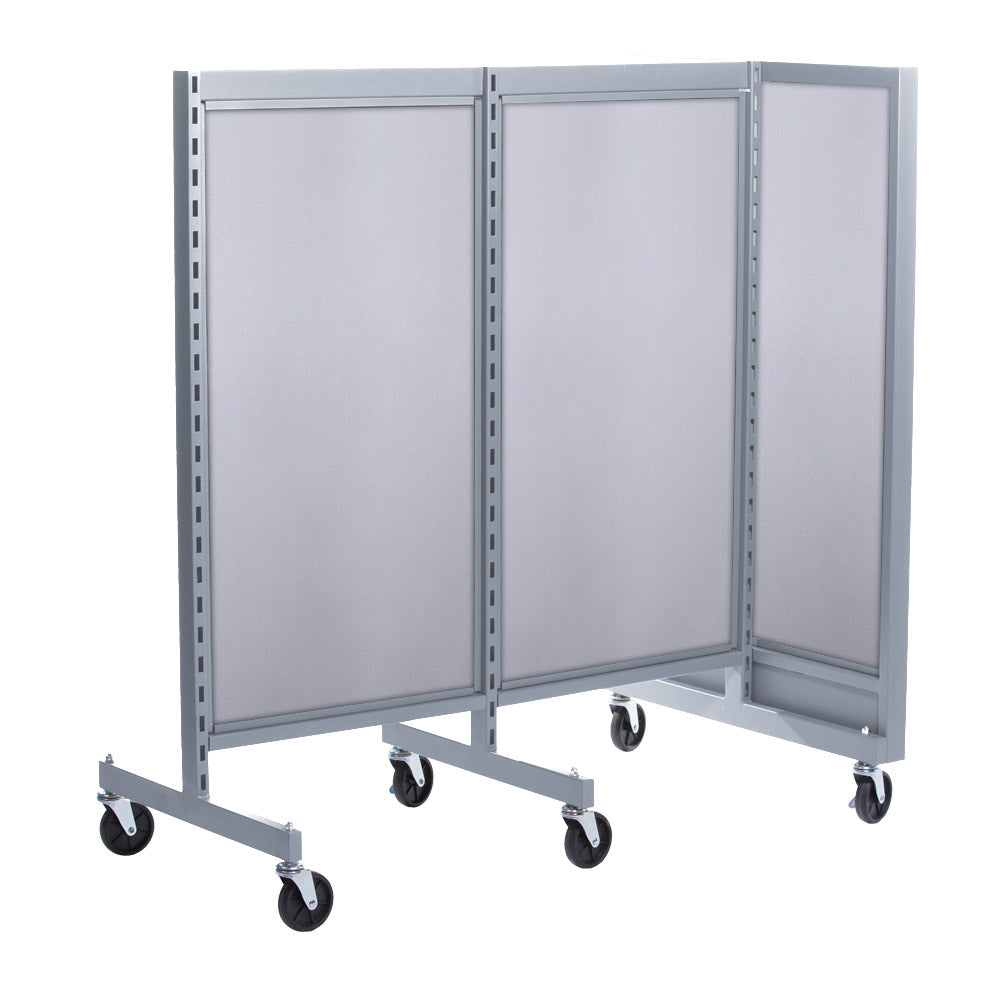 'T'' shape gondola 24'' C-C with 24'' add-on section and melamine panel