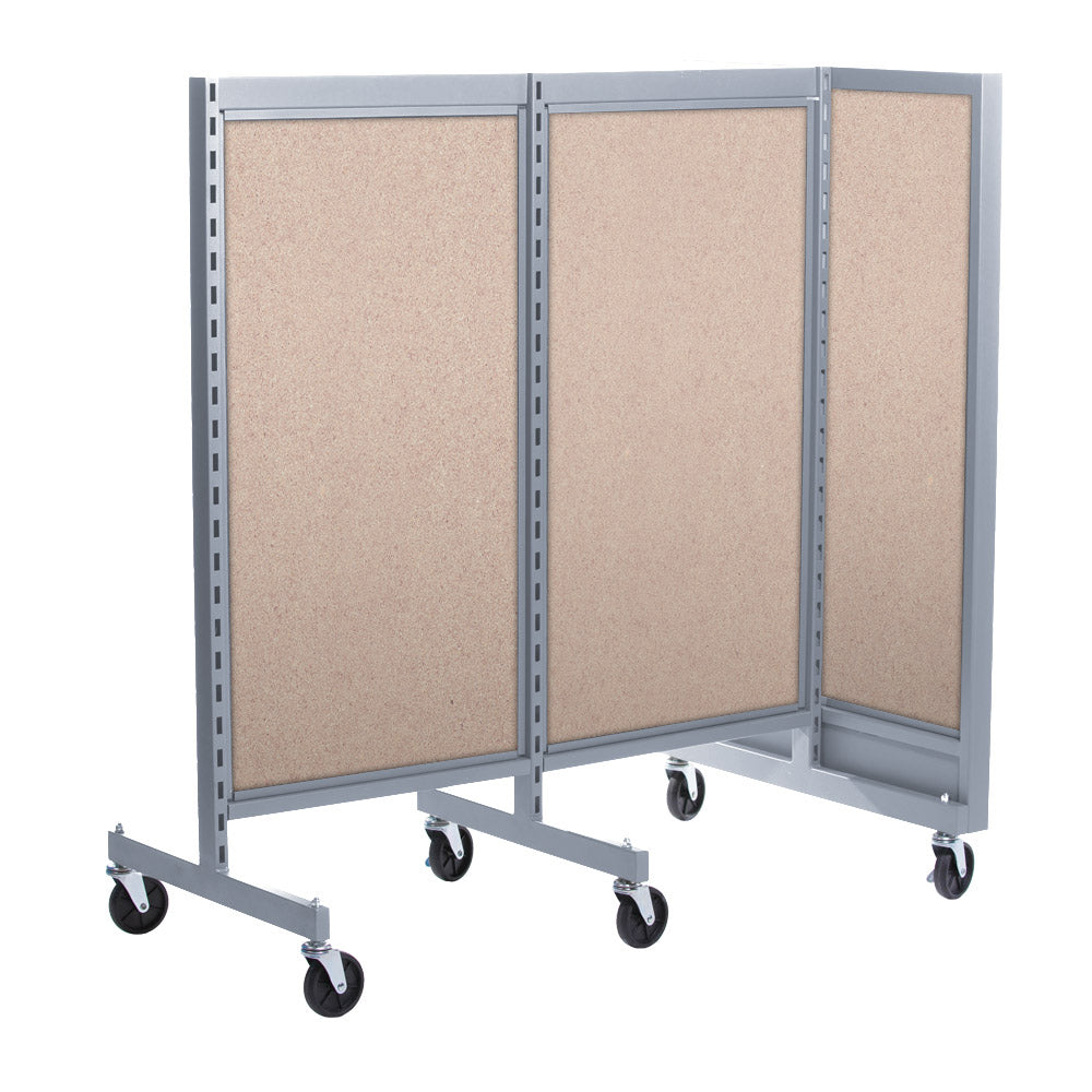 'T'' shape gondola 24'' C-C with 24'' add-on section and melamine panel