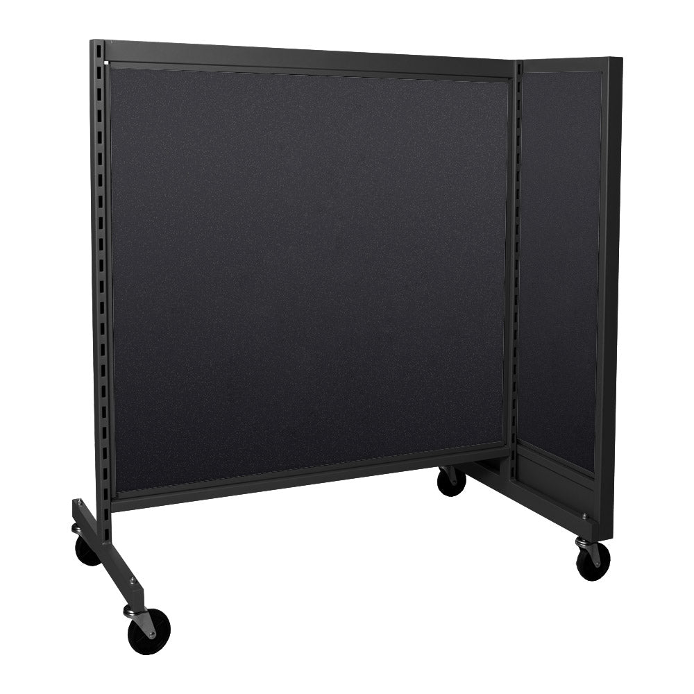 'T'' shape gondola 48'' C-C with melamine panel