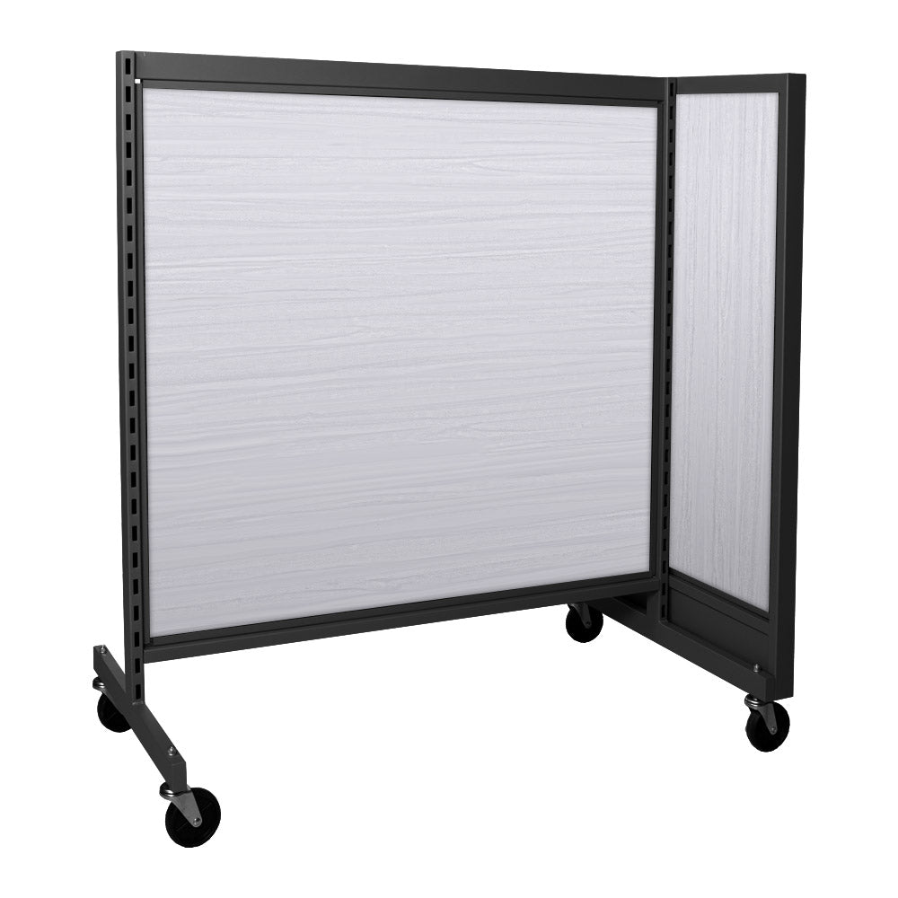 'T'' shape gondola 48'' C-C with melamine panel
