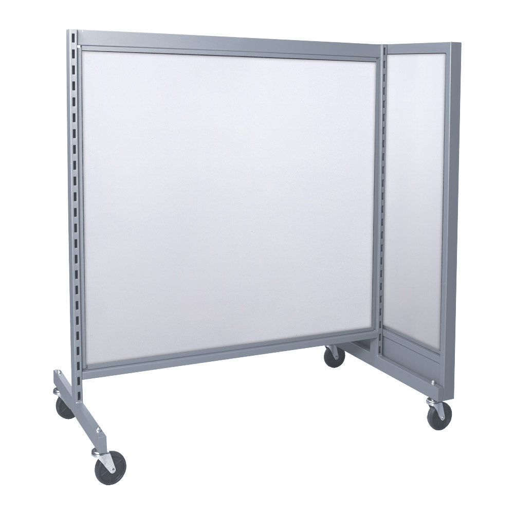 'T'' shape gondola 48'' C-C with melamine panel