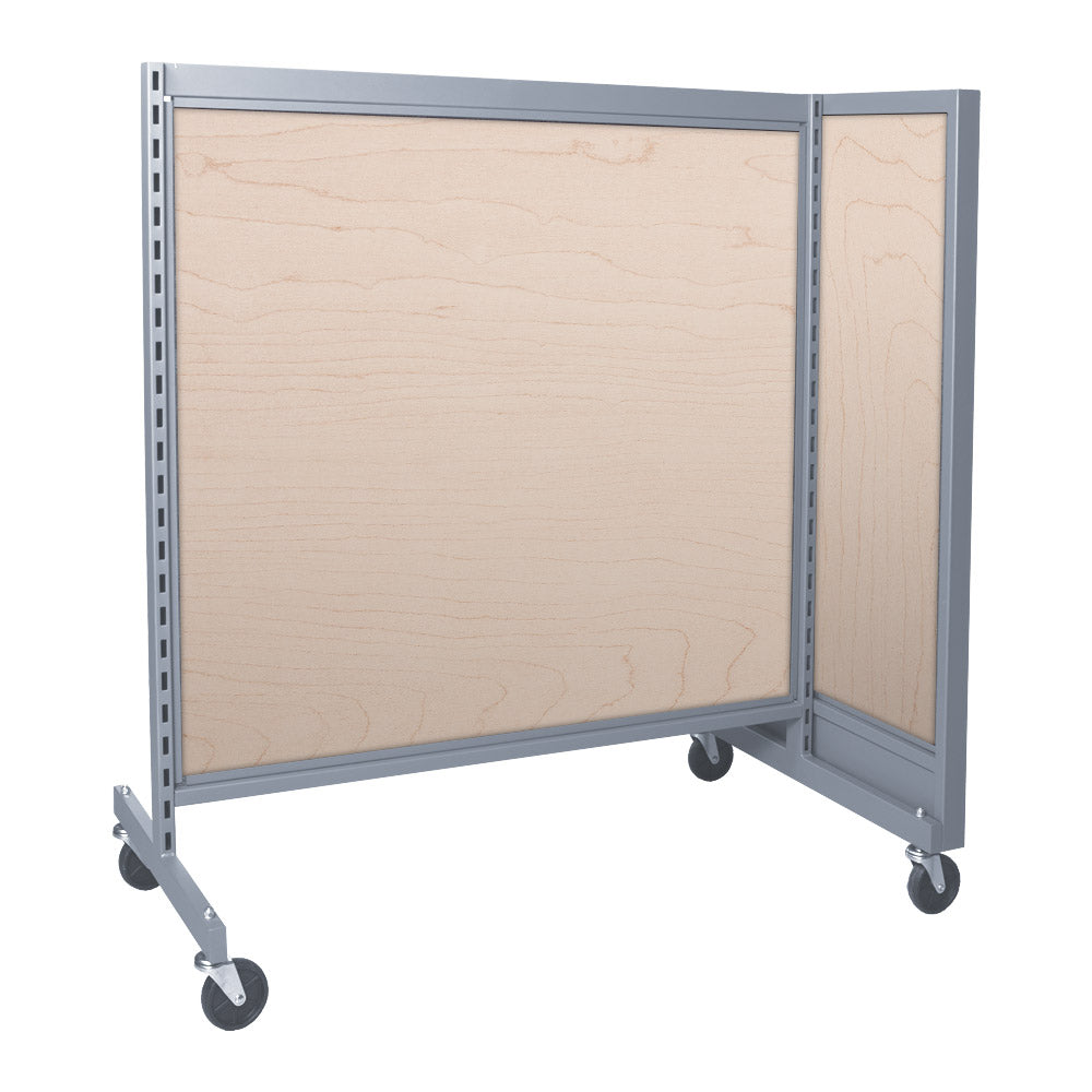'T'' shape gondola 48'' C-C with melamine panel