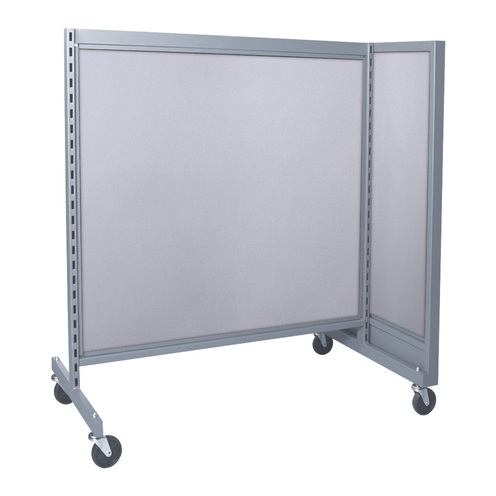 'T'' shape gondola 48'' C-C with melamine panel