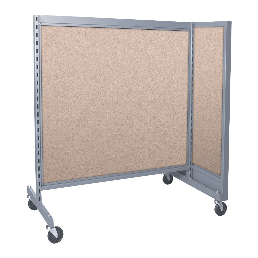 'T'' shape gondola 48'' C-C with melamine panel