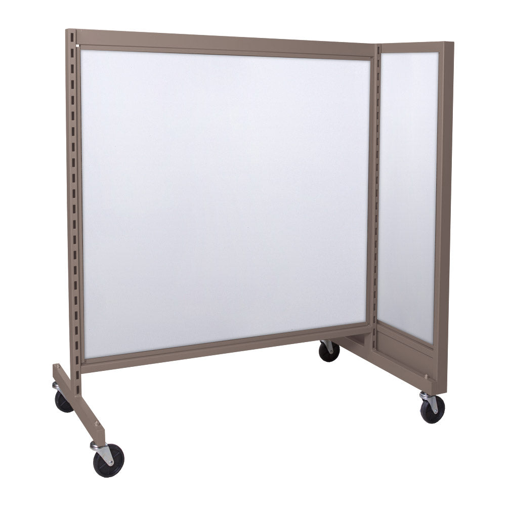 'T'' shape gondola 48'' C-C with melamine panel