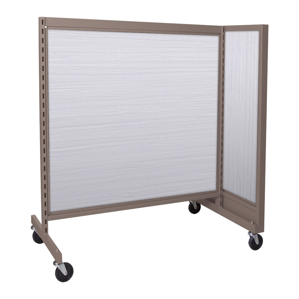 'T'' shape gondola 48'' C-C with melamine panel
