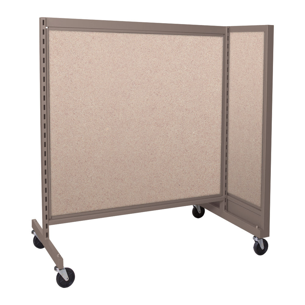 'T'' shape gondola 48'' C-C with melamine panel
