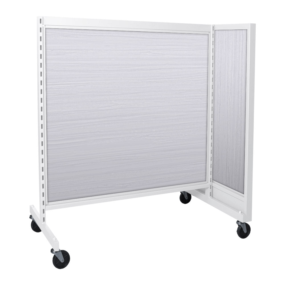 'T'' shape gondola 48'' C-C with melamine panel
