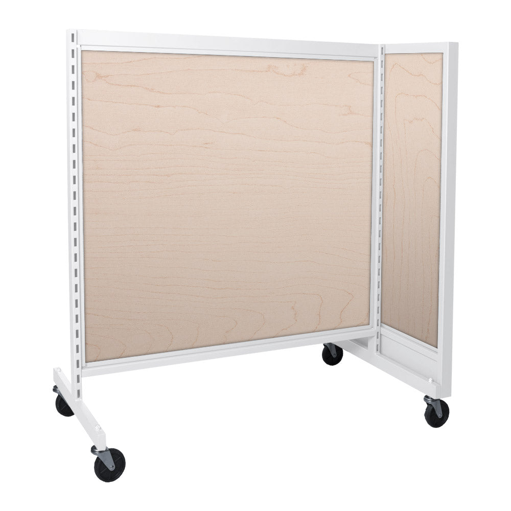 'T'' shape gondola 48'' C-C with melamine panel