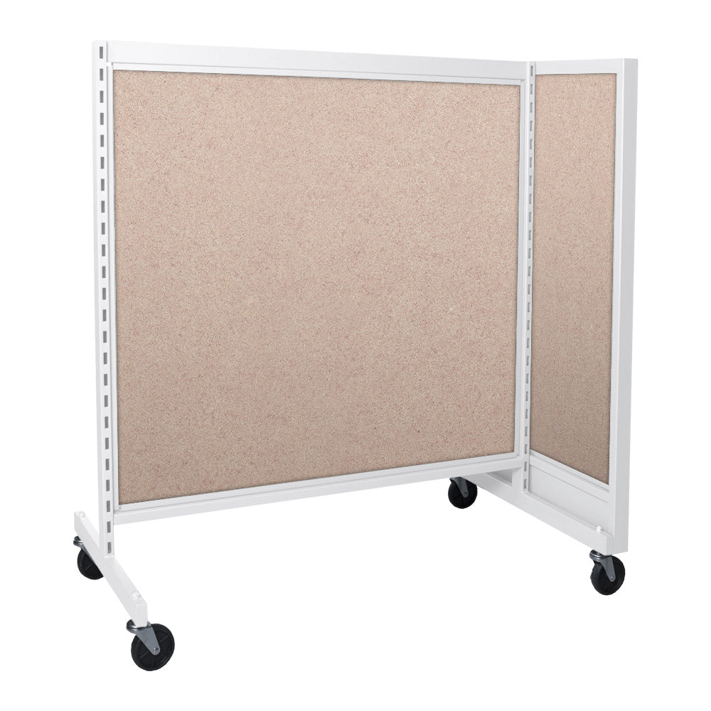 'T'' shape gondola 48'' C-C with melamine panel