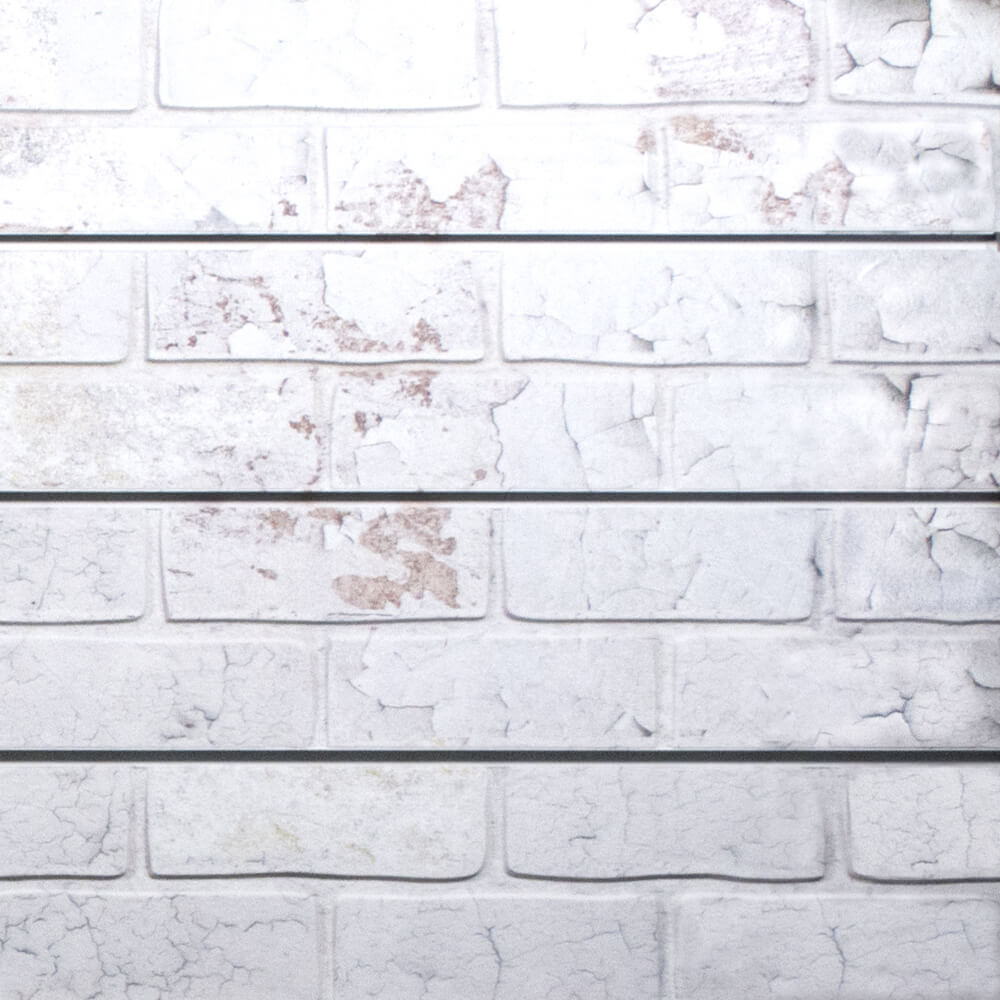Slatwall decorative textured panels, Brick