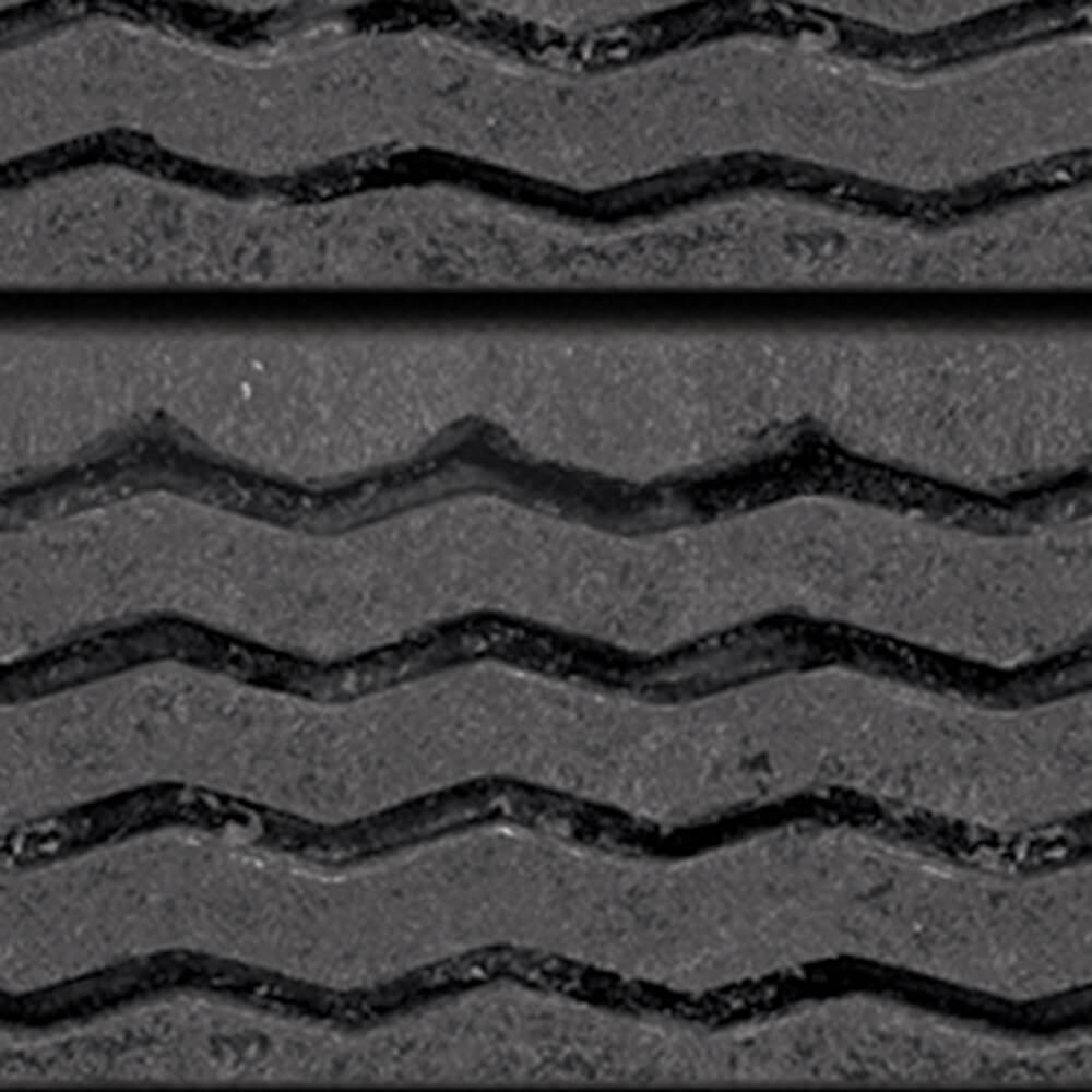 Decorative mural textured panels, Tire Tread