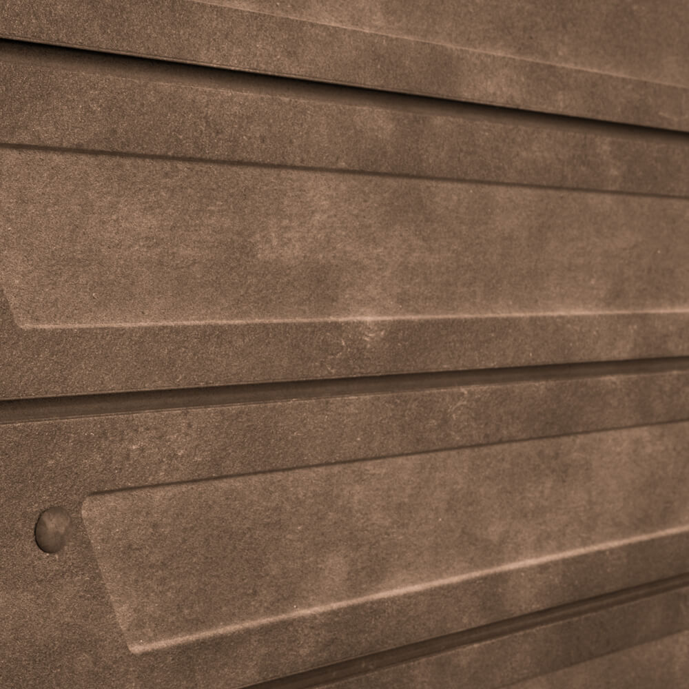 Slatwall decorative textured panels, Metal