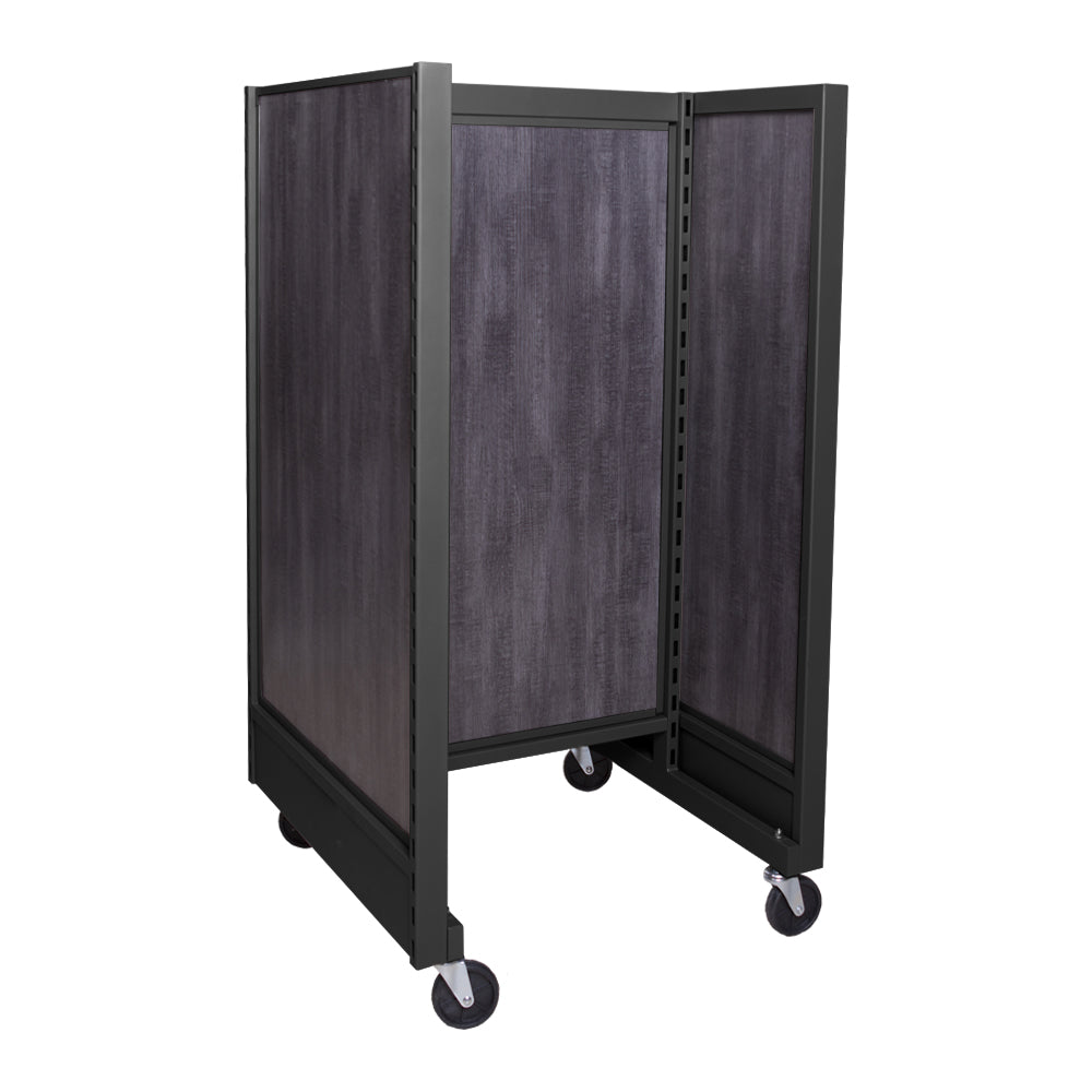 'H'' shape gondola 24'' C-C with melamine panel