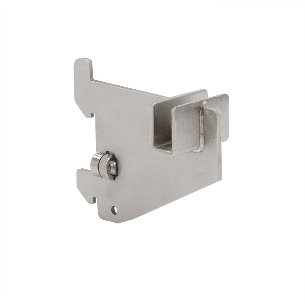 Blade bracket satin nickel