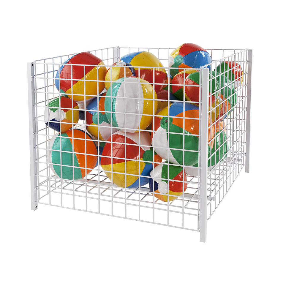 Square grid dump bin 32''D, 36'', 48''