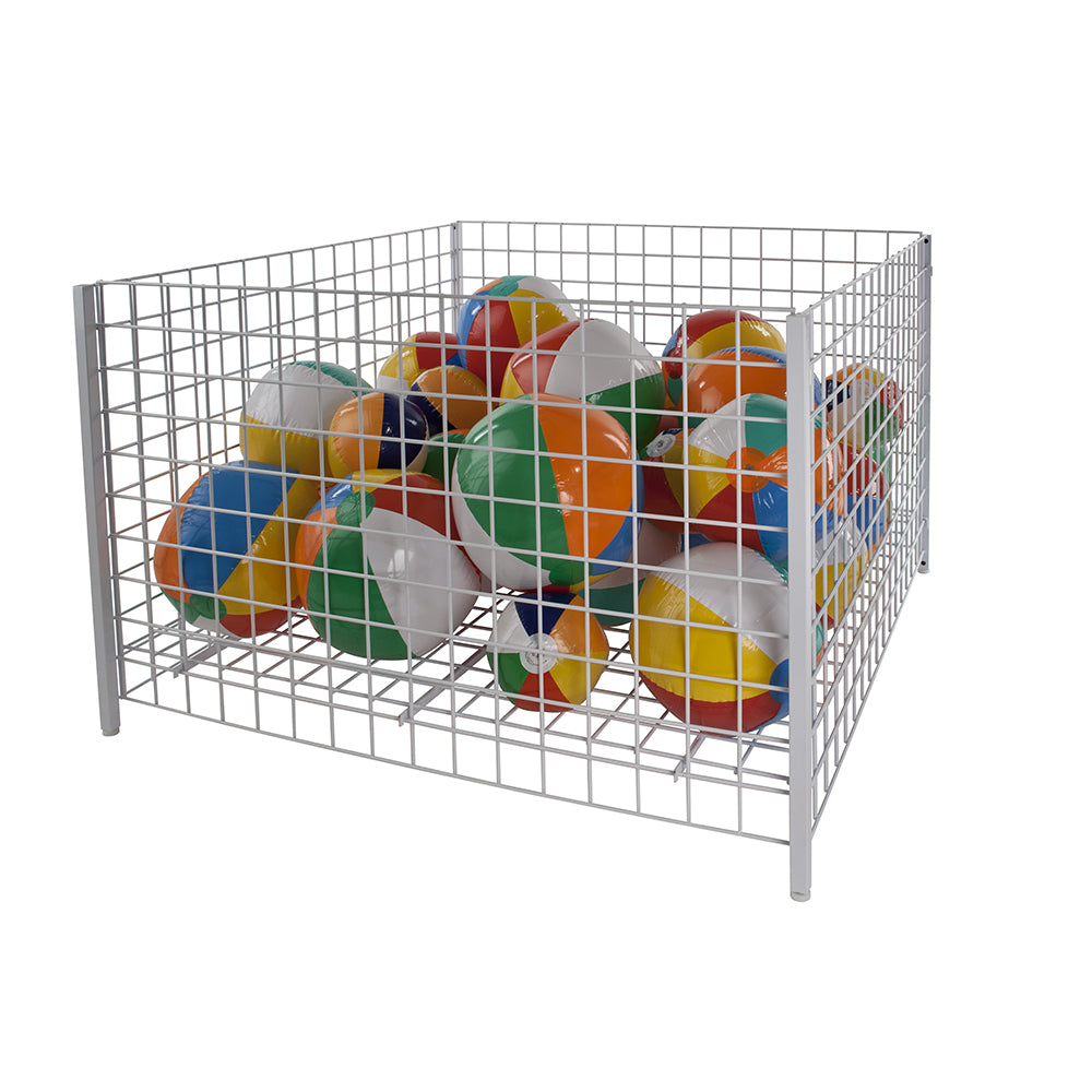 Square grid dump bin 32''D, 36'', 48''