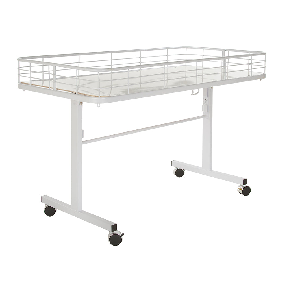 Folding dump table 47''L x 23 1/2''W x 31''D