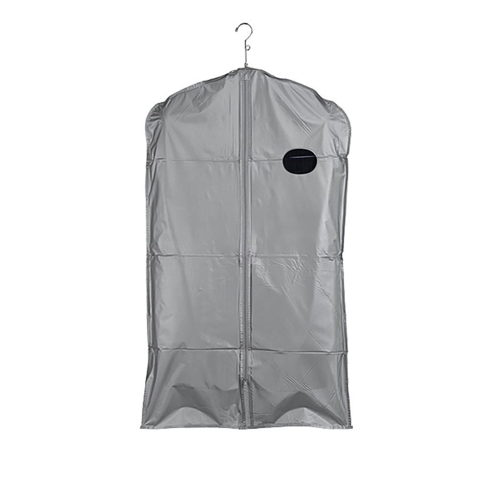 Cover 3 gauge vinyl taffeta finish, 24''W with oval window and center zipper