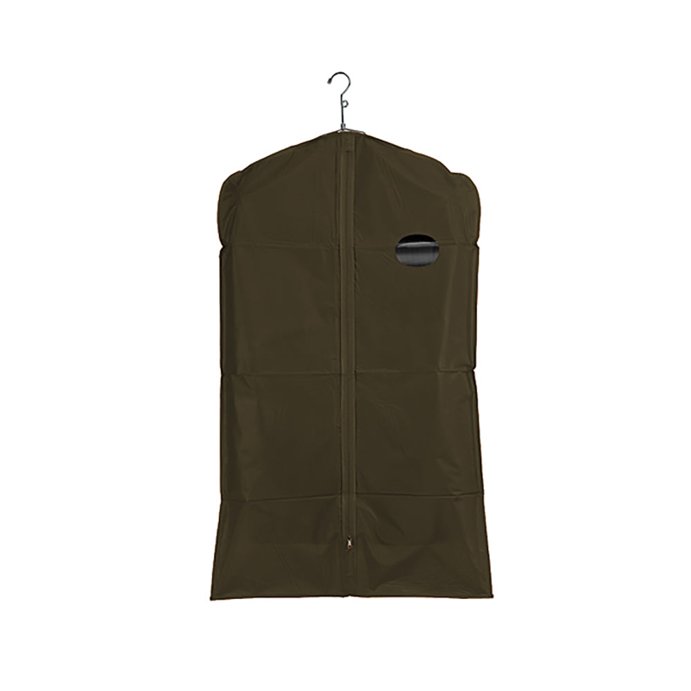Cover 3 gauge vinyl taffeta finish, 24''W with oval window and center zipper