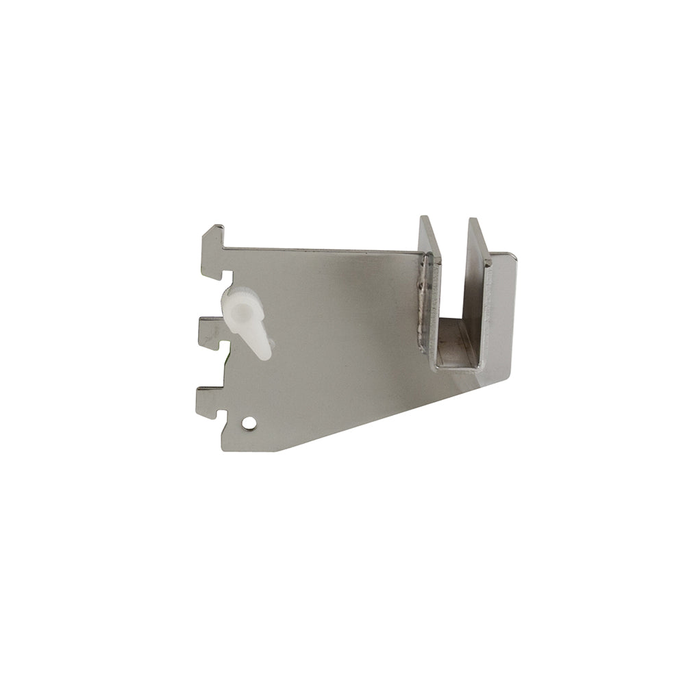 Blade bracket for 1/2'' x 1 1/2'' rectangular tubing with nylon stabilizer