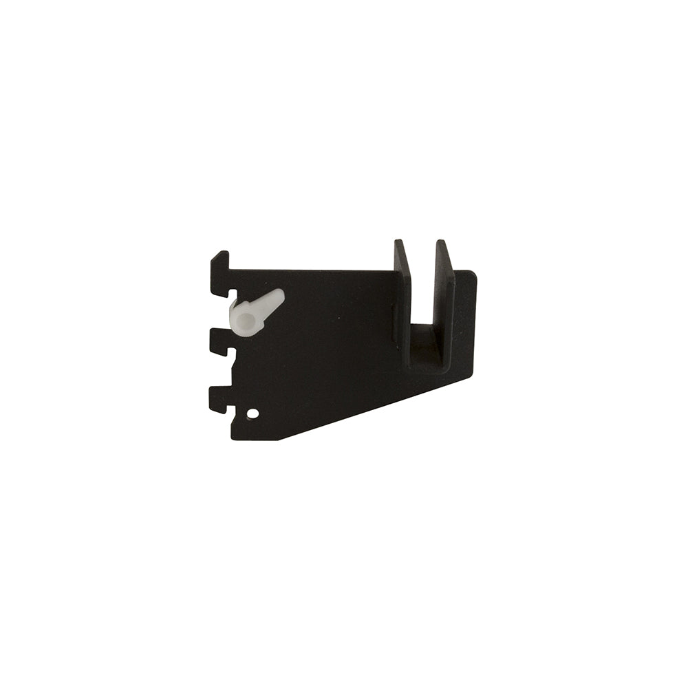 Blade bracket for 1/2'' x 1 1/2'' rectangular tubing with nylon stabilizer