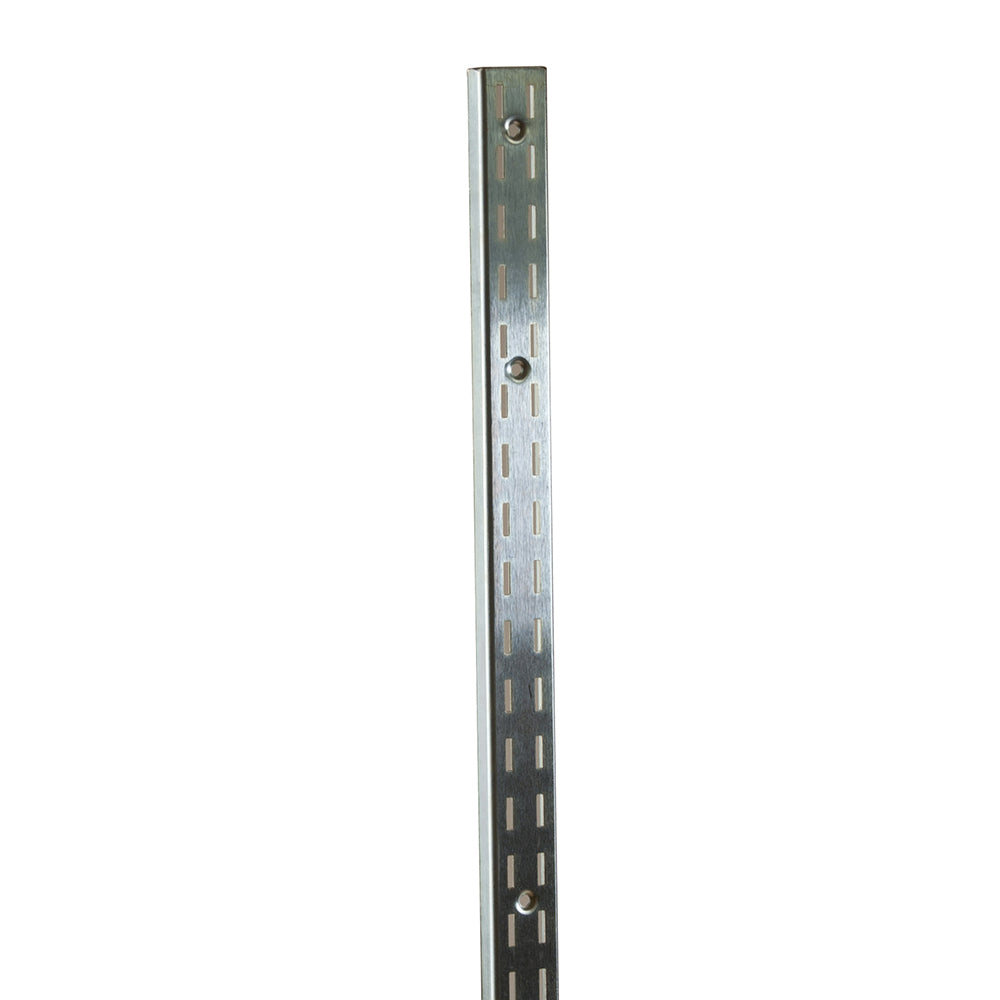 Crémaillère pour charge lourde 1-2'' d'épaisseur à doubles fentes de 1-2'' aux 1'' centre, 48'', 72'', 84'', 96''