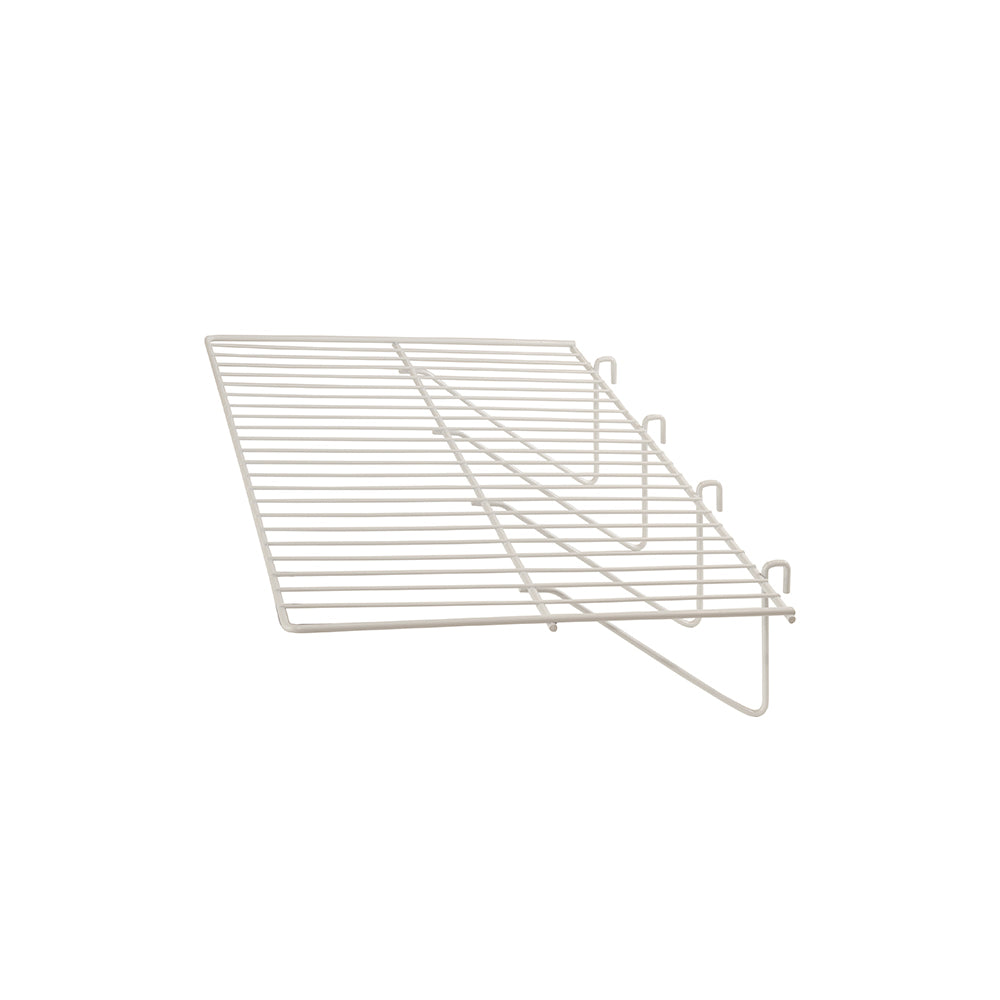Straight shelf 1/8'' wire, 23 1/2''L x 12''W