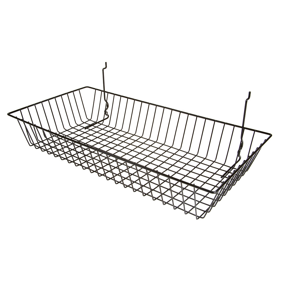 Shallow basket 24''L x 12''W x 4''D