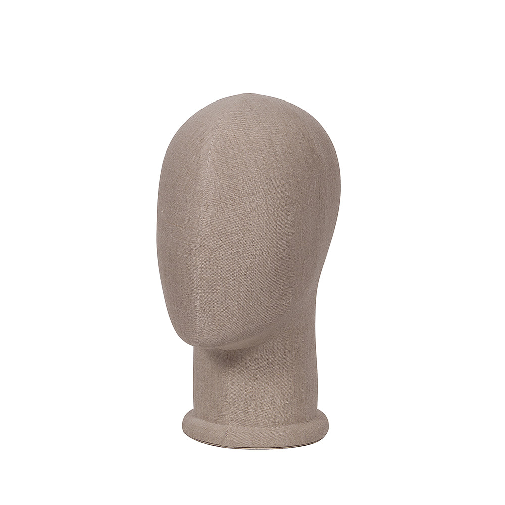 Tête homme en tissu, 6'', 12'', 18''