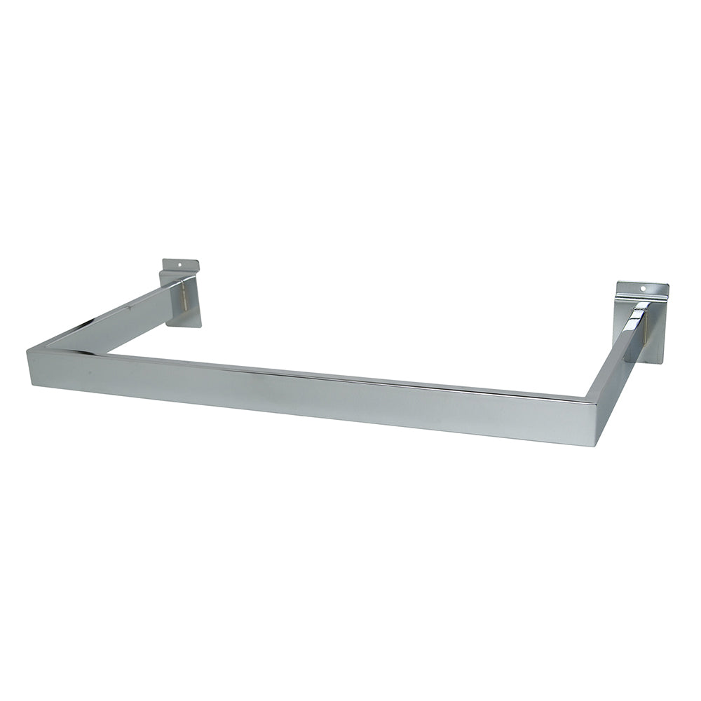 U-shaped rectangular tubing hangrail 22''L x 11''W
