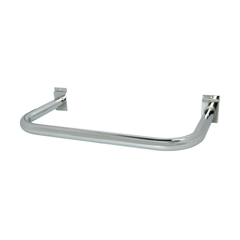 U-shaped round tubing hangrail 22''L x 11''W