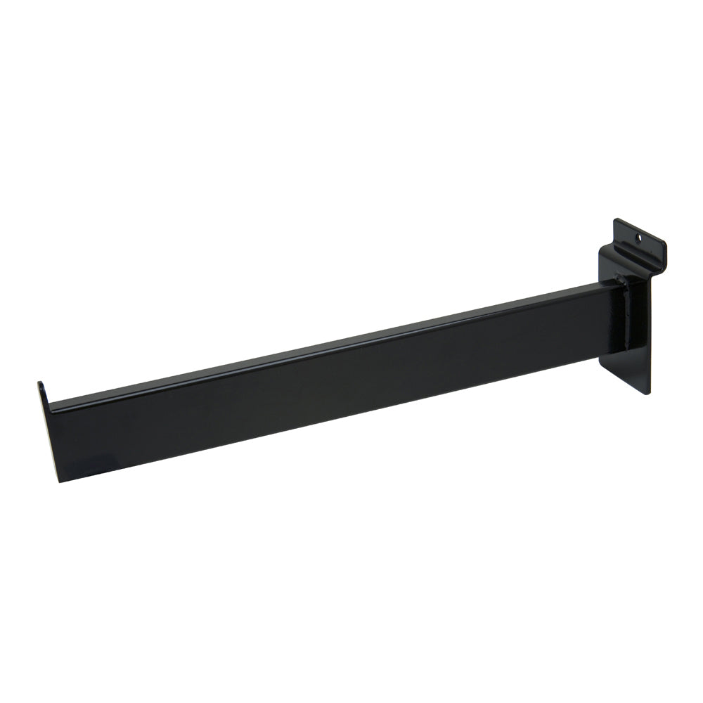 Faceout rectangular tubing for slatwall, 3'', 6'', 12''
