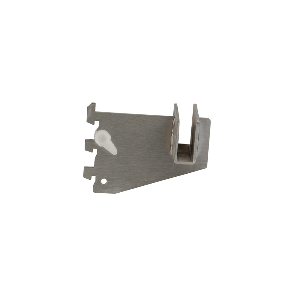 Blade bracket for 1/2'' x 1 1/2'' rectangular tubing with nylon stabilizer