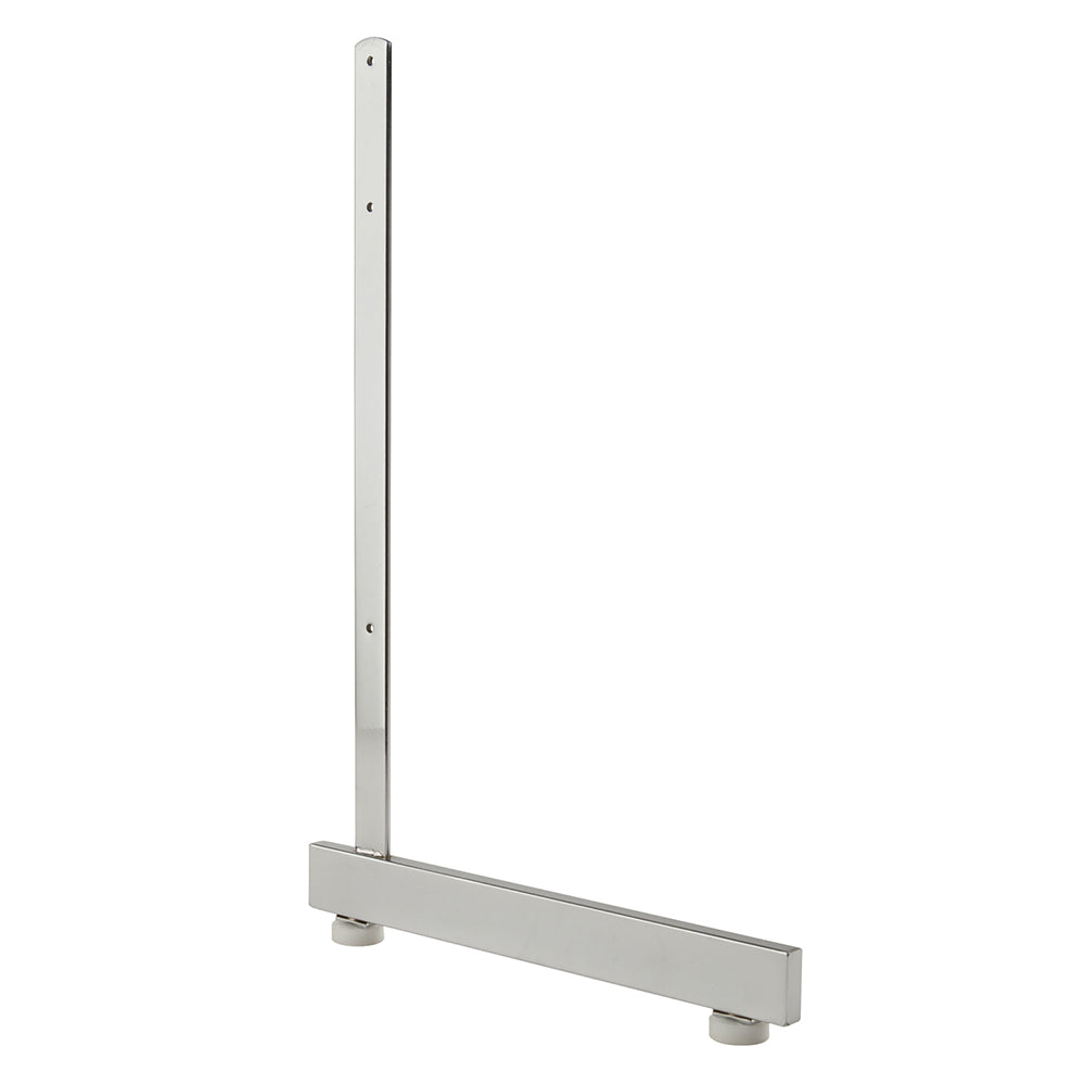 L-shaped leg for grid panel 12 3/4''L x 19 1/2''H