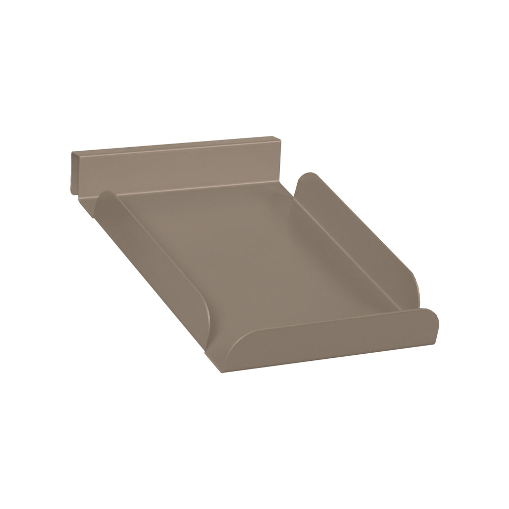 Cap holder for flat bar