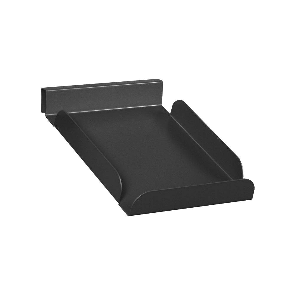 Cap holder for flat bar