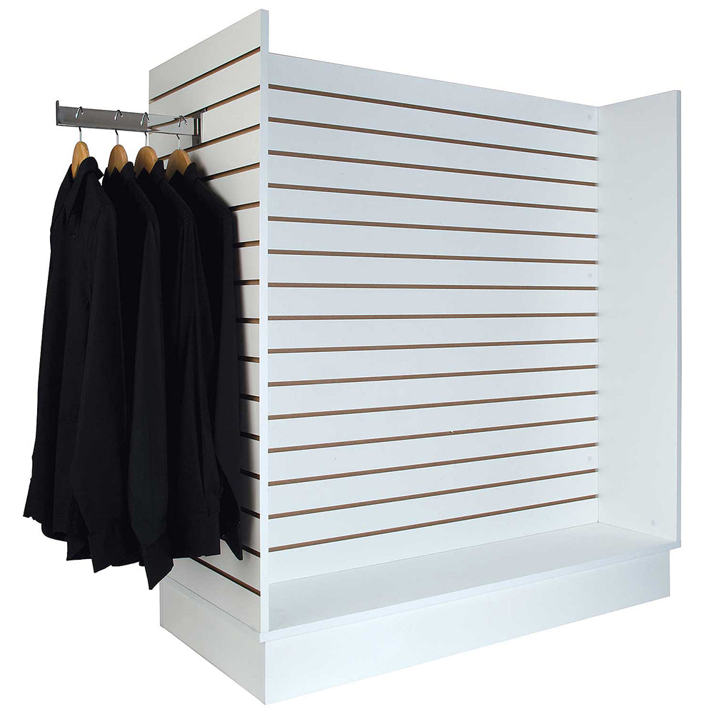 Gondola slatwall merchandiser 49 1/4''L x 24''W x 54''H
