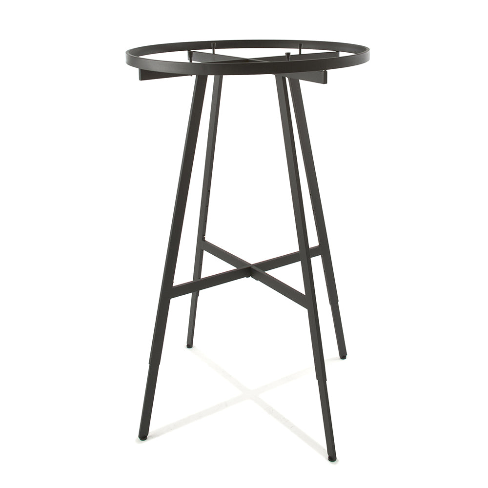 Porte-vêtements rond pliant avec barre de suspension en tube rectangulaire  1-2'' x 1 1-2'', 36'', 42''