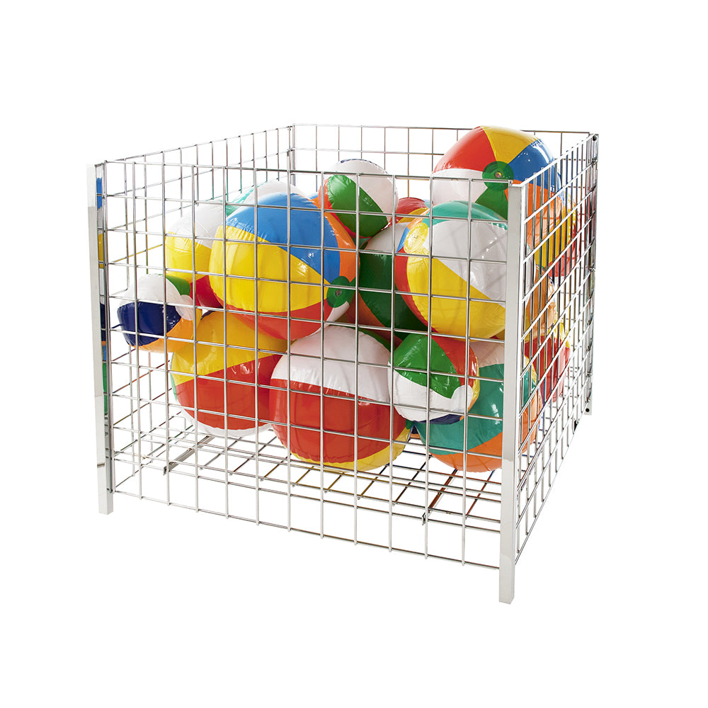 Square grid dump bin 32''D, 36'', 48''